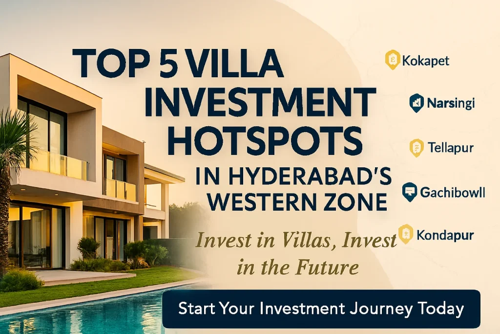 Top 5 Hotspots for Villa Investment in Hyderabad