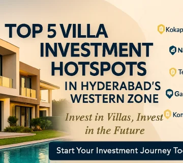 Top 5 Hotspots for Villa Investment in Hyderabad