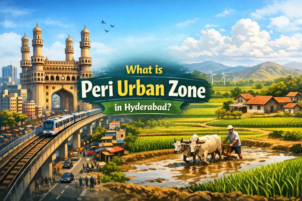 What is Peri Urban Zone in Hyderabad