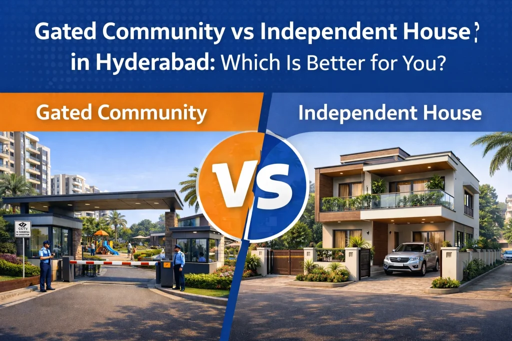 Gated Community vs Independent House in Hyderabad: Which Is Better for You?