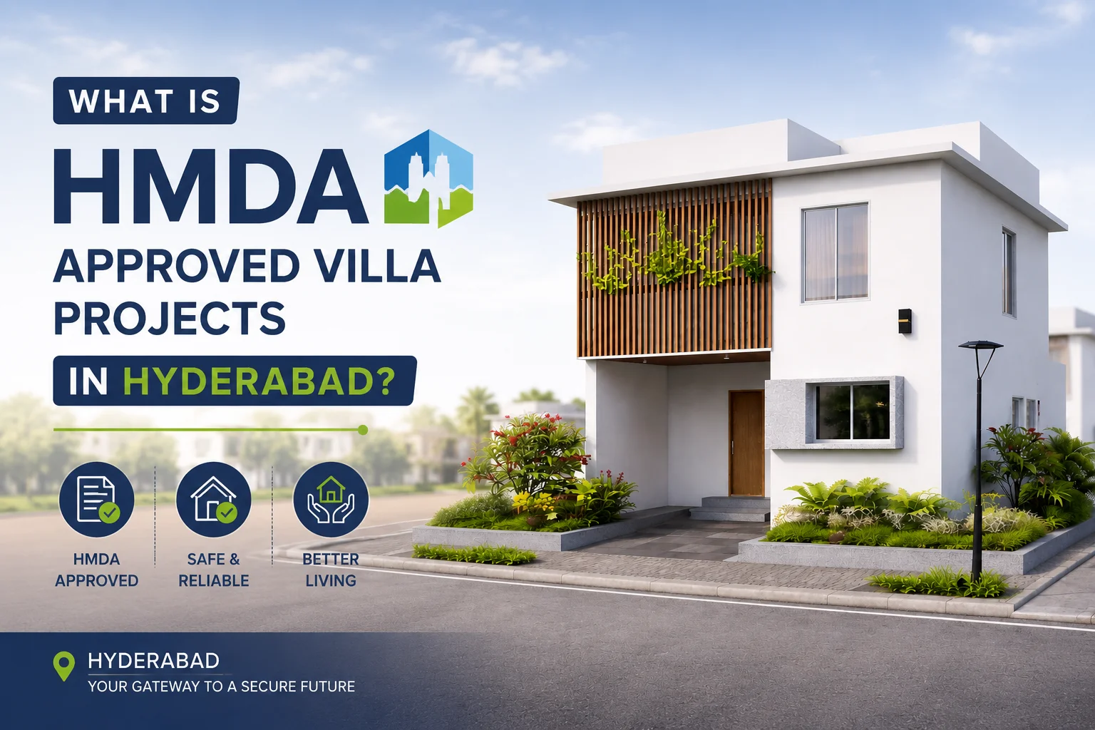What is HMDA Approved Villa Projects in Hyderabad