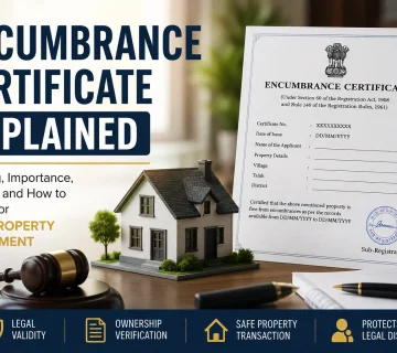 Encumbrance Certificate Explained Meaning, Benefits & How to Get EC Online