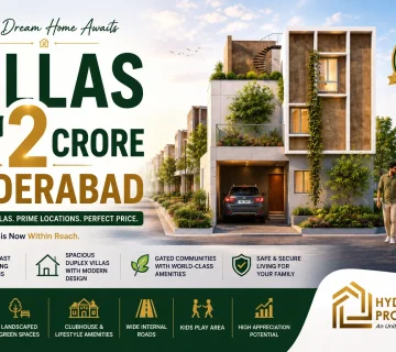 Gated Community Villas Under 2 Crore in Hyderabad
