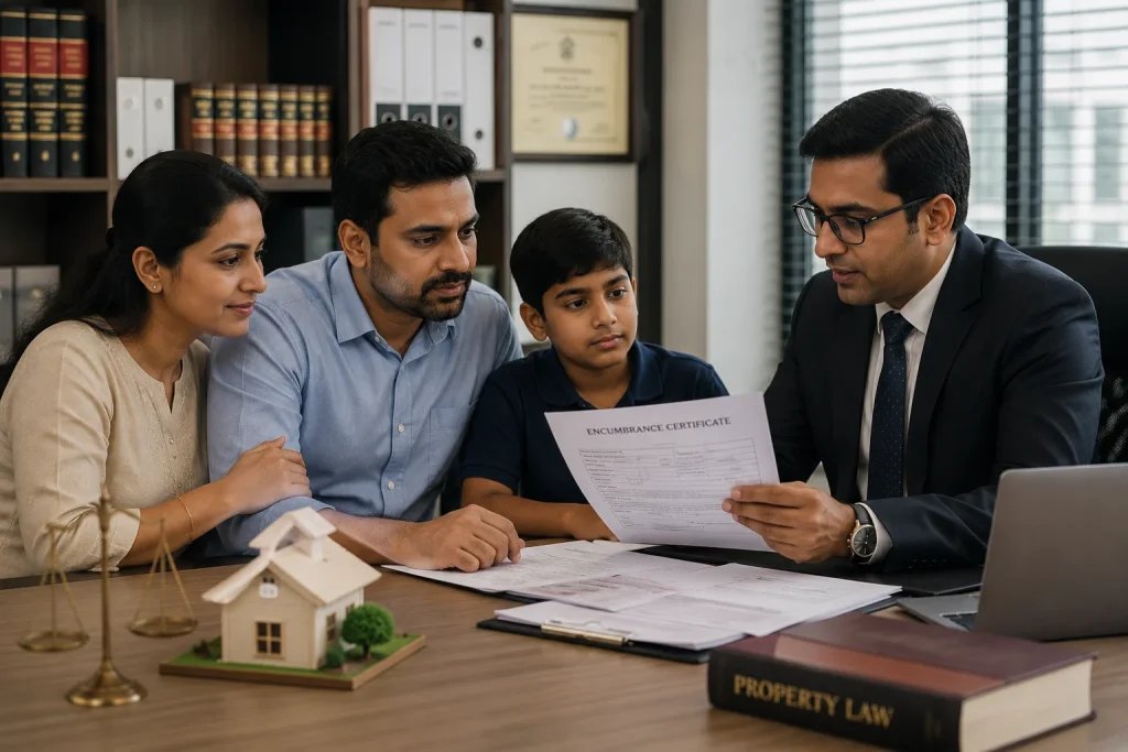 Property verification before buying real estate