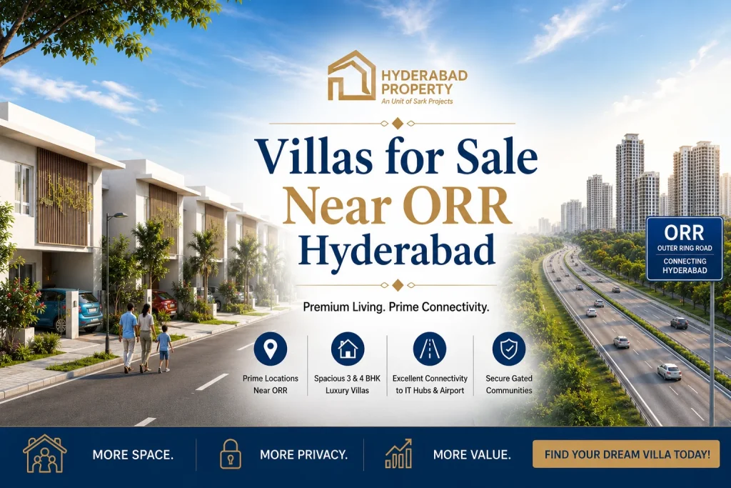 Villas for Sale Near ORR Hyderabad