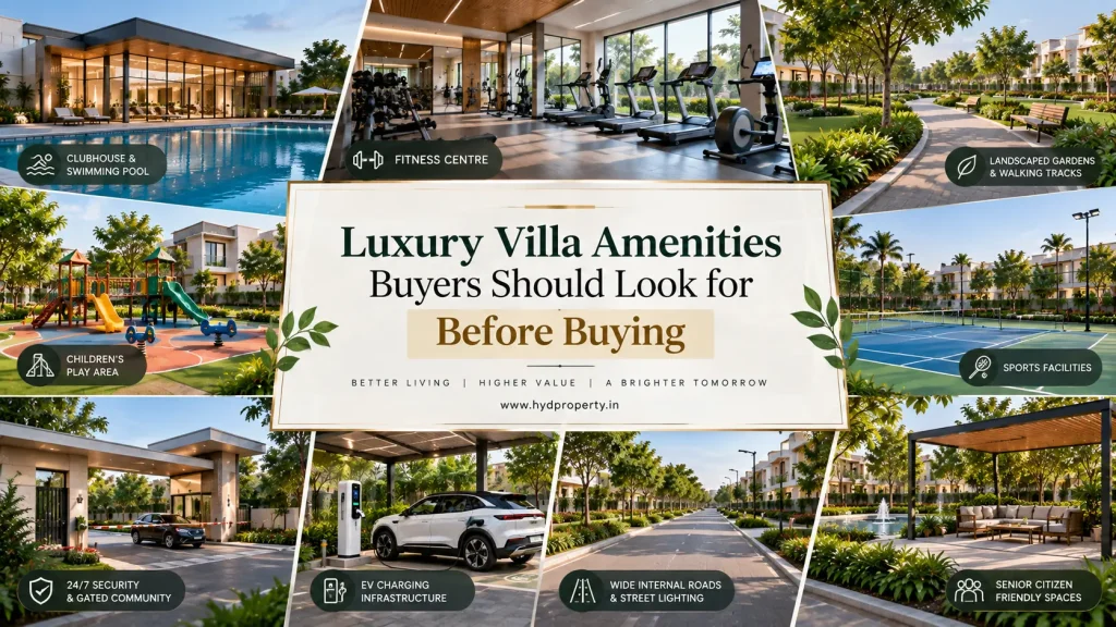 Luxury Villa Amenities Buyers Should Look for Before Buying