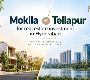 Mokila vs Tellapur for real estate investment in Hyderabad