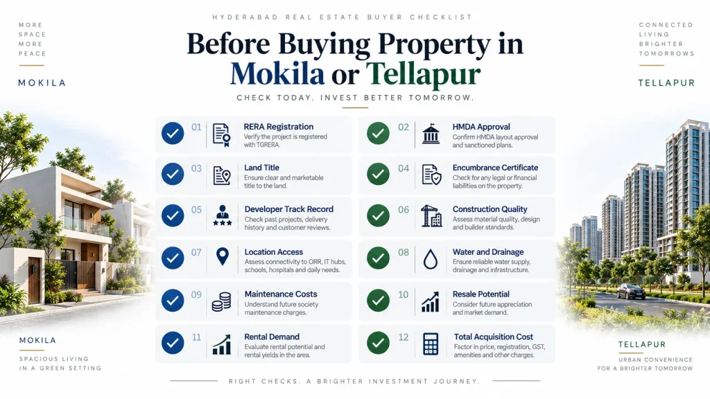 Real-estate buyer checklist